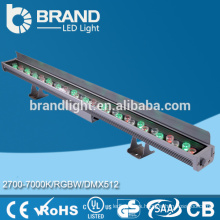 China supplier Iluminación al aire libre Ip65 36w RGB LED pared arandela DMX512